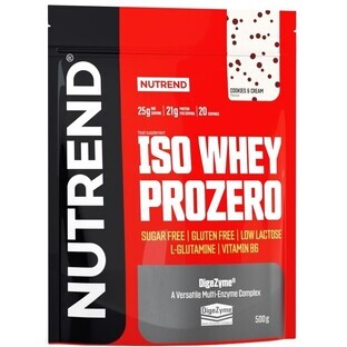 Nutrend Iso Whey Prozero Cremige Torten 500 g