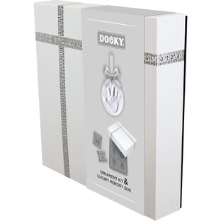 Baby keepsake box with 2D ornament, Dooky