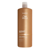 Moisturizing shampoo for dry hair with Squalane and Omega 9 Ultimate Smooth, 1 liter, 1 liter, Wella Professionals