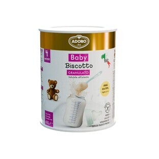 gluten-free granulated biscuits, +4 months, 400 g, Adoro