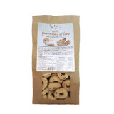 Taralli with spelt flour and linseed, 200 g, Tentazioni Pugliesi