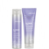 Shampoo en Conditioner Blond Leven Violet, 300 ml + 250 ml, Joico
