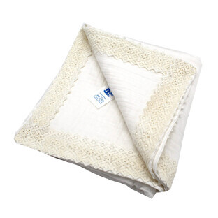 Mousseline deken, 90 x 100 cm, Baltic Bebe