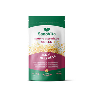 Semillas de sésamo sin cáscara, 200 g, SanoVita