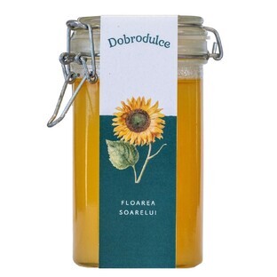 Sunflower honey, 600 g, Dobrodulce