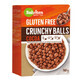 Crispy gluten free cereals with cocoa, 140 g, Balviten