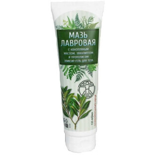 Pomada de laurel con aceite de cáñamo, eucalipto y propóleo 135ml