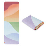 Spokey Travel Yoga, covoraș de călătorie pentru yoga, antiderapant, pliabil, colorat, 1 buc