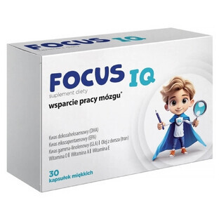 Focus IQ, à partir de 6 ans, 30 capsules molles