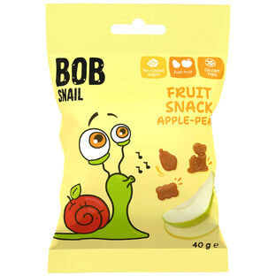 Bob Schnecke Fruchtgummi, Apfel, Birne, 40 g