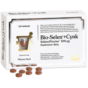 Pharma Nord Bio-Selen + Zinc, 120 tablets