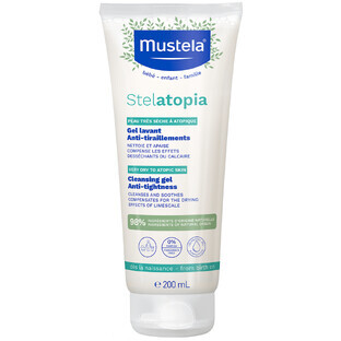 Mustela Stelatopia, gel lavante calmante, desde el nacimiento, 200 ml