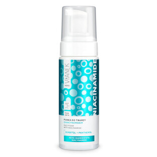 Vianek Hero Niacinamide, facial cleansing foam with niacinamide, 150 ml