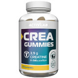 ActivLab Pharma Crea Gummies, gominolas, sabor lima-limón, sin azúcar, 60 unidades