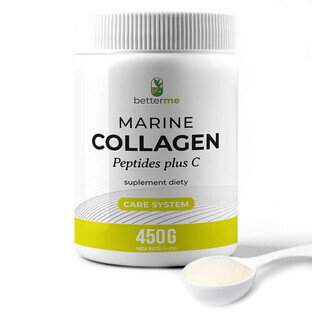 BetterMe Marine Collageen Peptiden plus C, neutrale smaak, 450 g