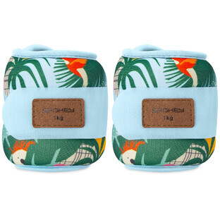 Spokey Home Jungle, weights, 1 kg, 2 pieces