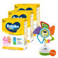 Set Bebiko Junior 4R Nutriflor Expert, préparation nutritive à base de lait avec du gruau de riz, plus de 2 ans, 3 x 600 g + Chicco, jouet sensoriel moulin à vent gratuit