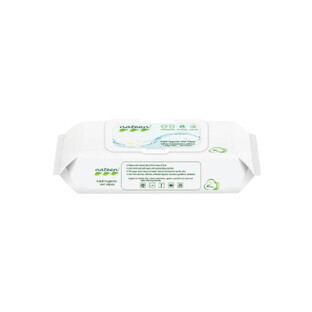 Salviette umidificate biodegradabili per incontinenza della Linea Premium, 40 pezzi, Nateen