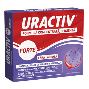 Uractiv Forte lactosevrij, 10 capsules, Therapie