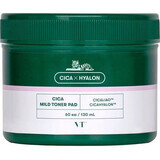 Cica Mild exfoliating toner disks, 60 pieces, VT Cosmetics
