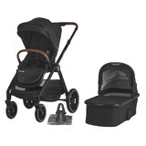 Poussette modulaire 2 en 1 Aspen, Jet Black, Coccolle