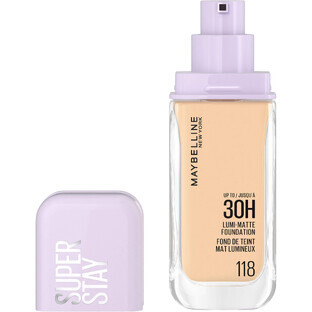 Superstay 30h Lumi Matte Foundation, 118, 35 ml, Maybelline