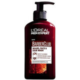 3 in 1 cleansing gel for men Barber Club Men Men Expert, 200 ml, LOreal