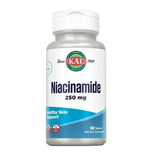 Niacinamide, 250 mg, 100 comprimés, Secom