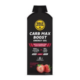 Carb Max Strawberry Flavored Energizing Gel, 60 g, Gold Nutrition