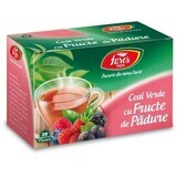 Green tea with berries, 20 sachets, Fares