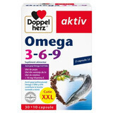 Omega 3-6-9 Aktiv, 30 + 10 capsules, Doppelherz