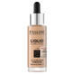 Eveline Cosmetics Liquid Control HD Mattierende Gesichtsgrundierung mit Niacinamid 055 Honig, 32 ml