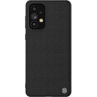 Nillkin Textured Case étui renforcé durable avec cadre en gel et dos en nylon Samsung Galaxy A73 noir