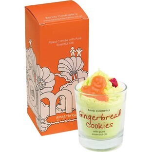 Bomb Cosmetics Geurkaars met marshmallow peperkoek koekjes, 200 g