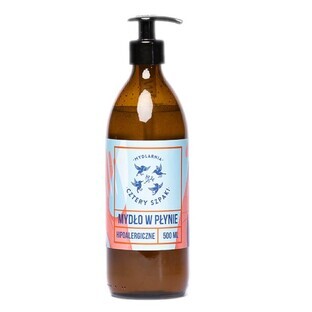 Mydlarnia Cztery Szpaki Savon liquide naturel hypoallergénique, 500 ml