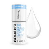 BrushUp! El Color Actual Coat On Top Híbrido Brillante Acristalado, 5 g