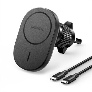 Suport auto magnetic Ugreen CD345 pentru grila parbrizului - negru