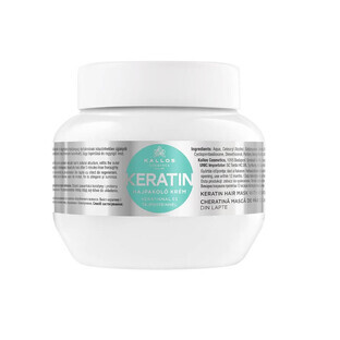 Kallos Keratin-Haarmaske mit Keratin und Milchproteinen, 275ml