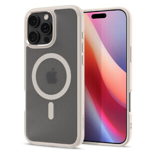 Carcasă Spigen Ultra Hybrid Mag cu MagSafe pentru iPhone 16 Pro Max - titan