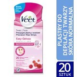 Tranches de cire épilatoire Veet, 20 pièces