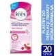 Tranches de cire épilatoire Veet, 20 pièces