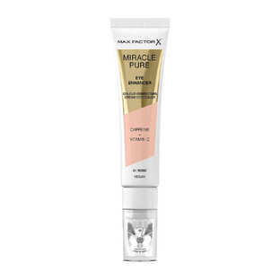 Max Factor Miracle Pure Illuminating Concealer per un'idratazione di 24 ore 01 Rose, 10 ml