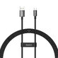 Baseus Serie Superior SUPERVOOC Cavo da USB-A a USB-C 65W 1m nero