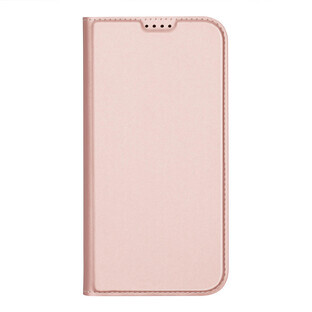 Dux Ducis Skin Pro hoesje voor iPhone 16 met klep en kaartsleuf - roze