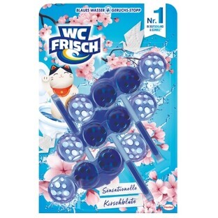 WC Frisch Kirschblüte WC-Suspension, 3 x 50 g