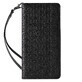 Magnet Strap Case Samsung Galaxy S23+ flip cover wallet mini lanyard stand black