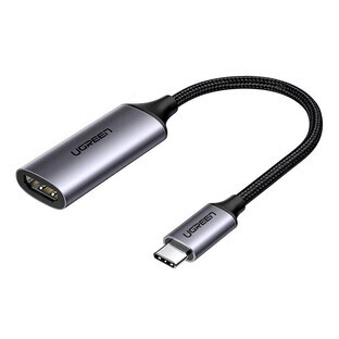 Ugreen Adapter USB Typ C - HDMI 2.0 4K@60 Hz Thunderbolt 3 an MacBook / PC grau (70444)