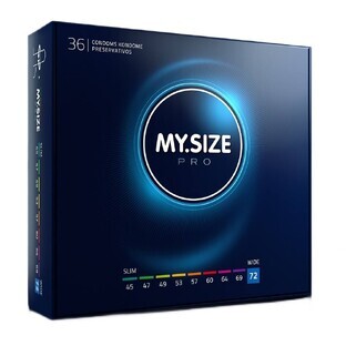 Préservatifs My.Size Pro 72mm, 36 pièces