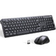 Ensemble souris et clavier sans fil 2.4Ghz Ugreen MK006 - noir