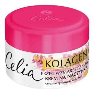 Celia Collagen Crème anti-rides pour les capillaires, 50 ml
